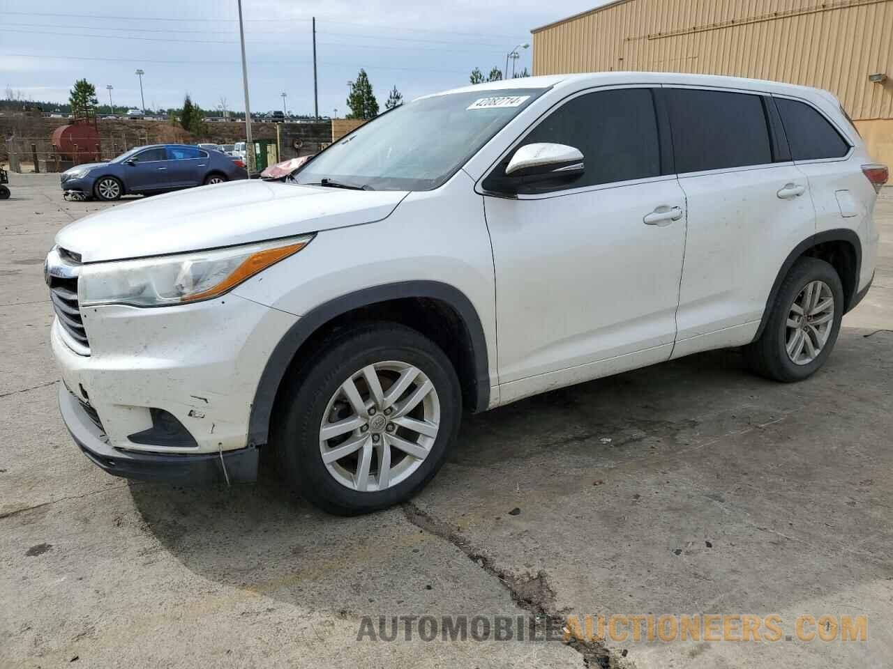 5TDZKRFH3FS075932 TOYOTA HIGHLANDER 2015