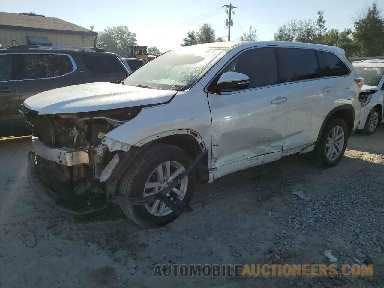 5TDZKRFH3FS093637 TOYOTA HIGHLANDER 2015