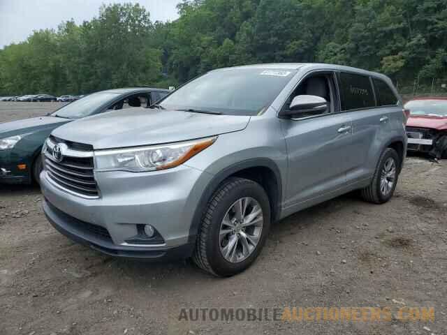 5TDZKRFH4FS060730 TOYOTA HIGHLANDER 2015