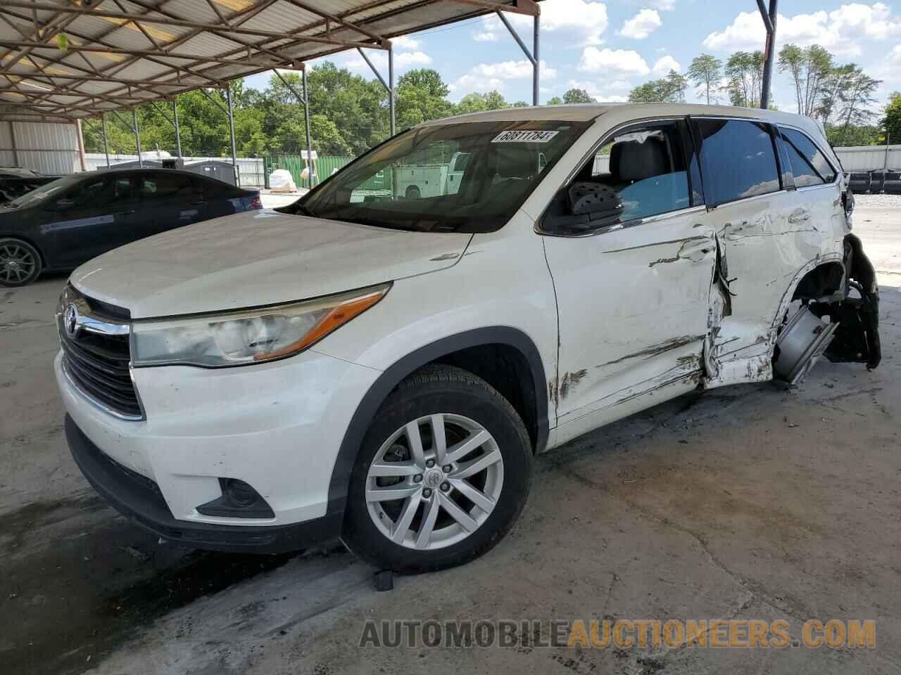 5TDZKRFH4FS062882 TOYOTA HIGHLANDER 2015