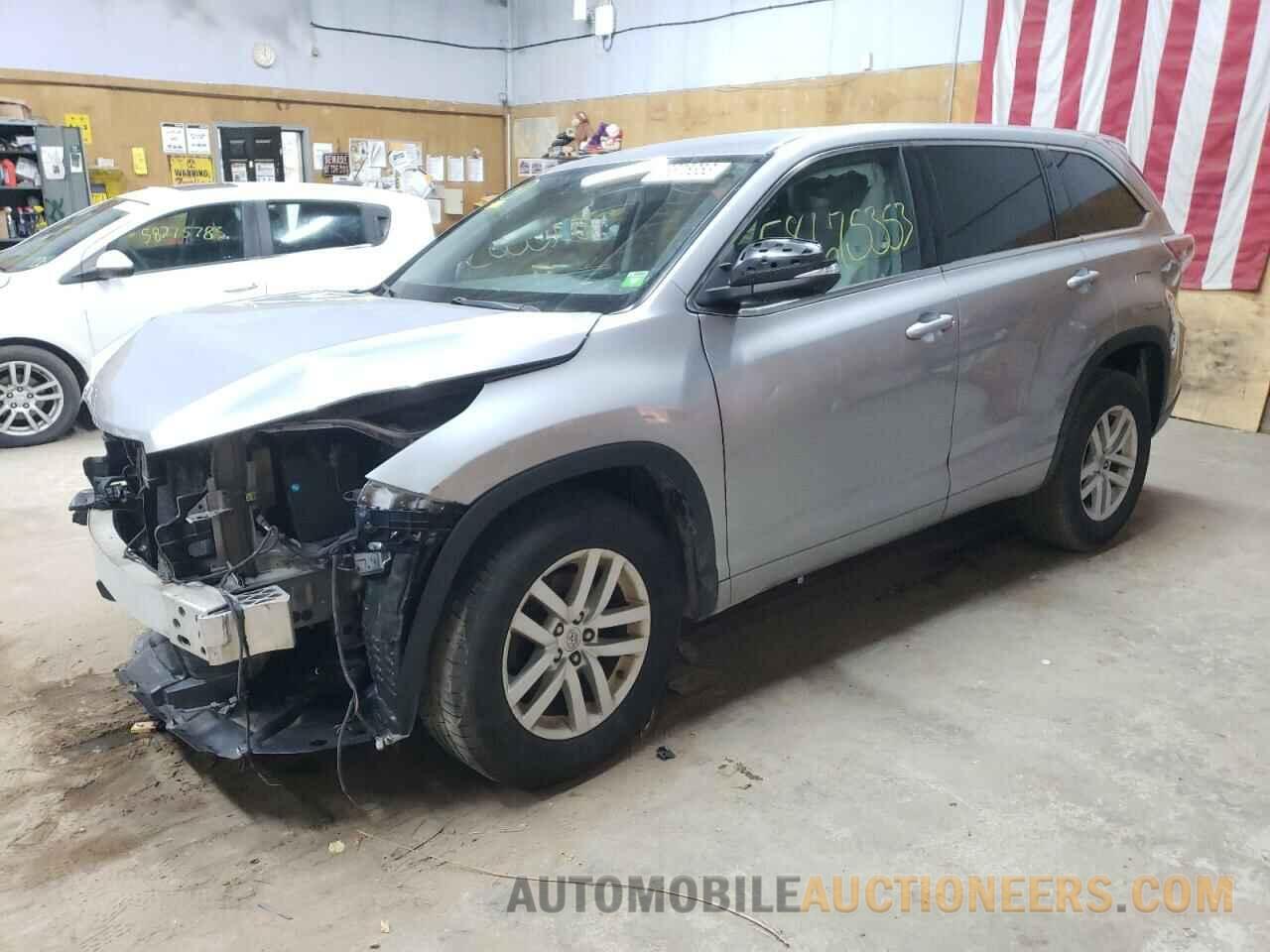 5TDZKRFH4FS073588 TOYOTA HIGHLANDER 2015