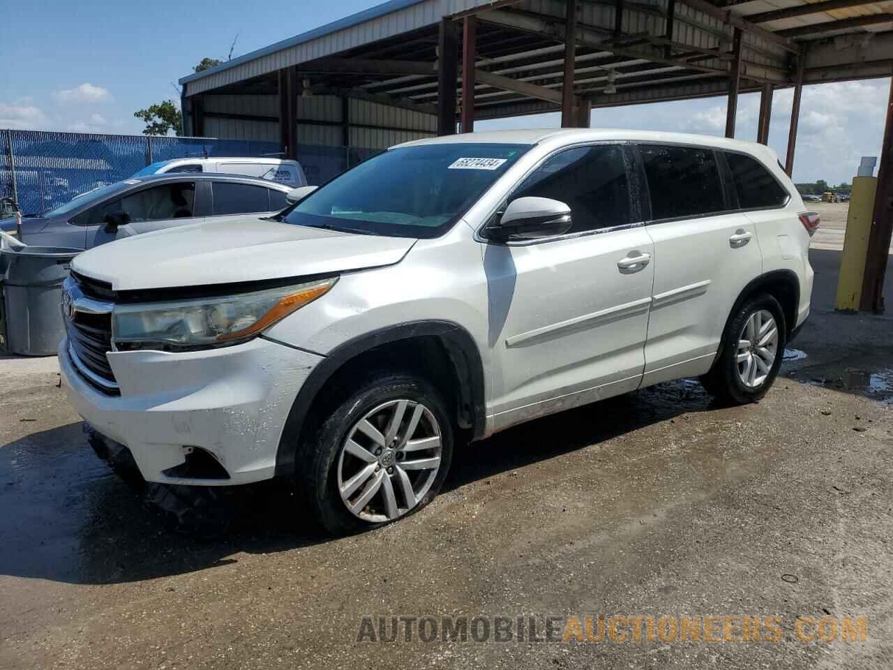 5TDZKRFH4FS096353 TOYOTA HIGHLANDER 2015