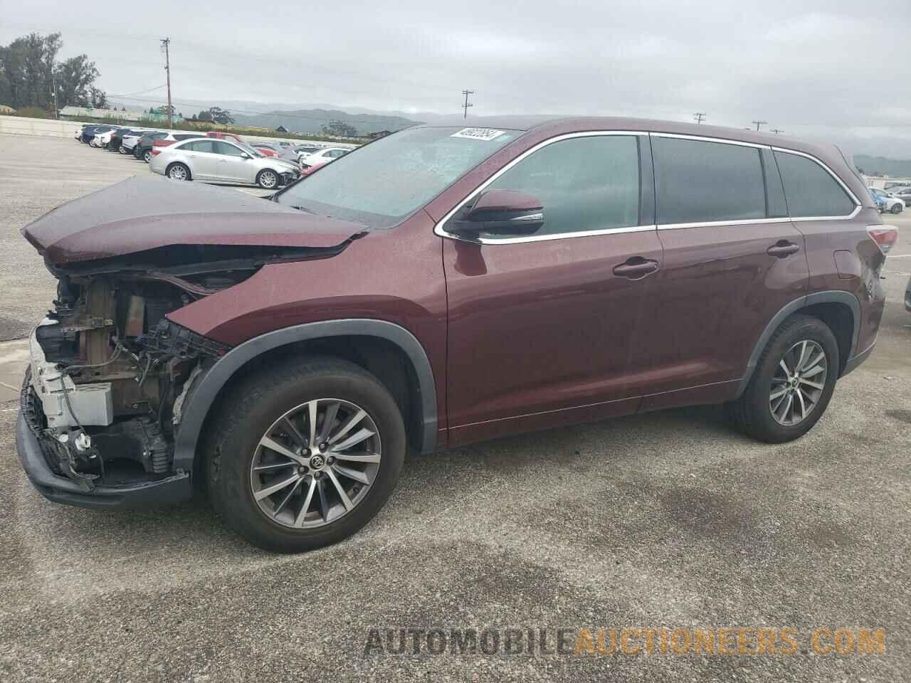 5TDZKRFH4GS160537 TOYOTA HIGHLANDER 2016