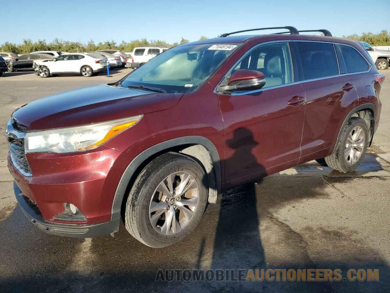 5TDZKRFH4GS161235 TOYOTA HIGHLANDER 2016