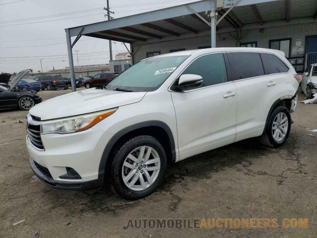 5TDZKRFH4GS181582 TOYOTA HIGHLANDER 2016