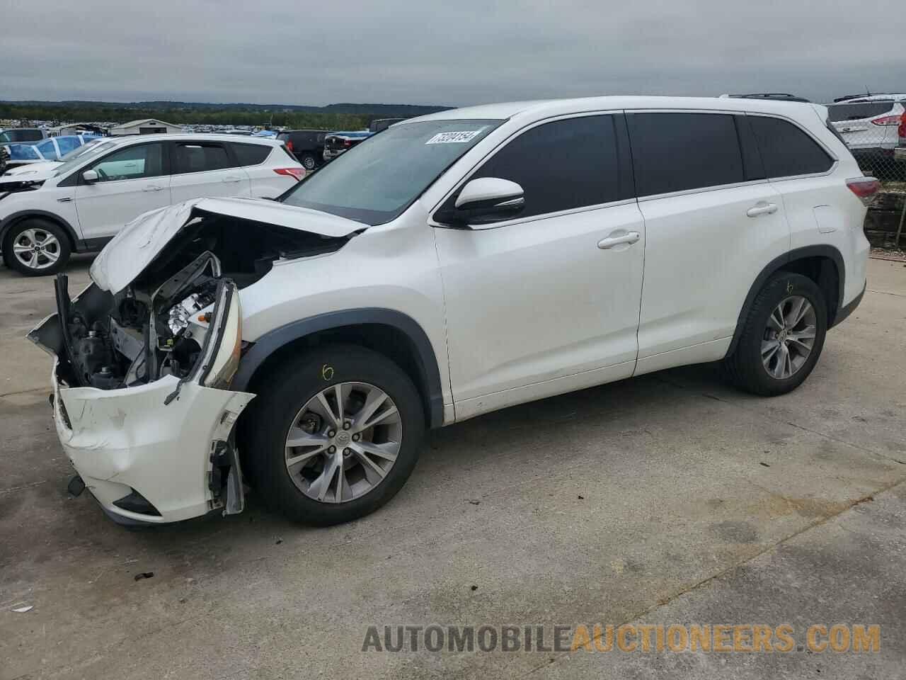 5TDZKRFH5FS044309 TOYOTA HIGHLANDER 2015