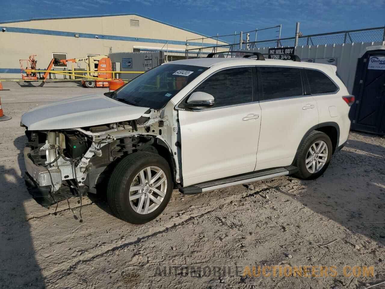 5TDZKRFH5FS044357 TOYOTA HIGHLANDER 2015