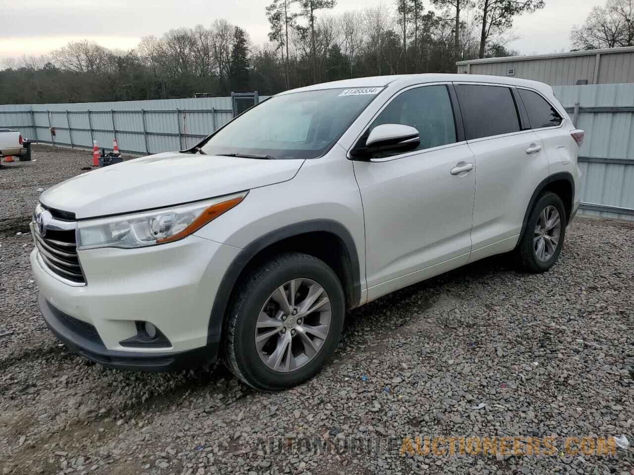 5TDZKRFH5FS116559 TOYOTA HIGHLANDER 2015