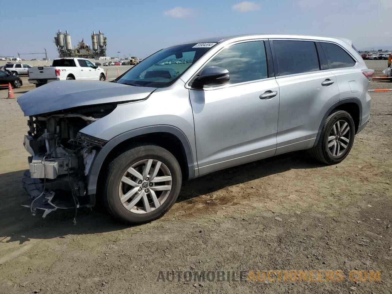 5TDZKRFH5GS121889 TOYOTA HIGHLANDER 2016