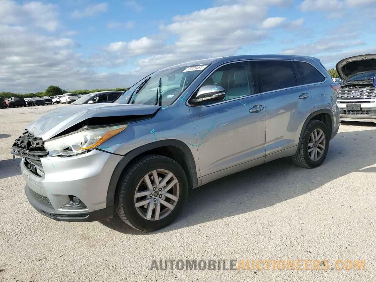 5TDZKRFH5GS137798 TOYOTA HIGHLANDER 2016