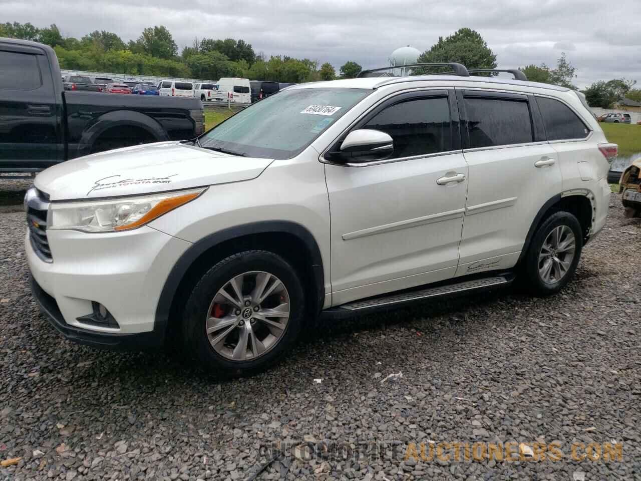 5TDZKRFH5GS160742 TOYOTA HIGHLANDER 2016