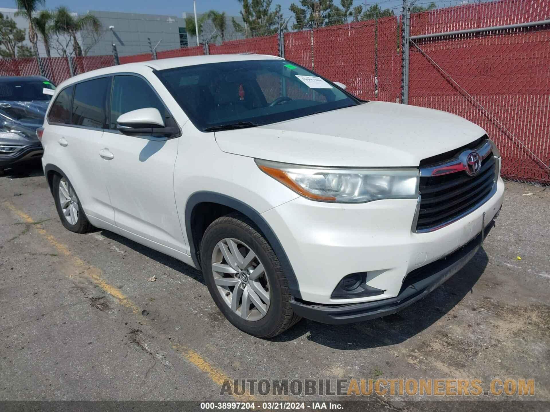 5TDZKRFH5GS178254 TOYOTA HIGHLANDER 2016