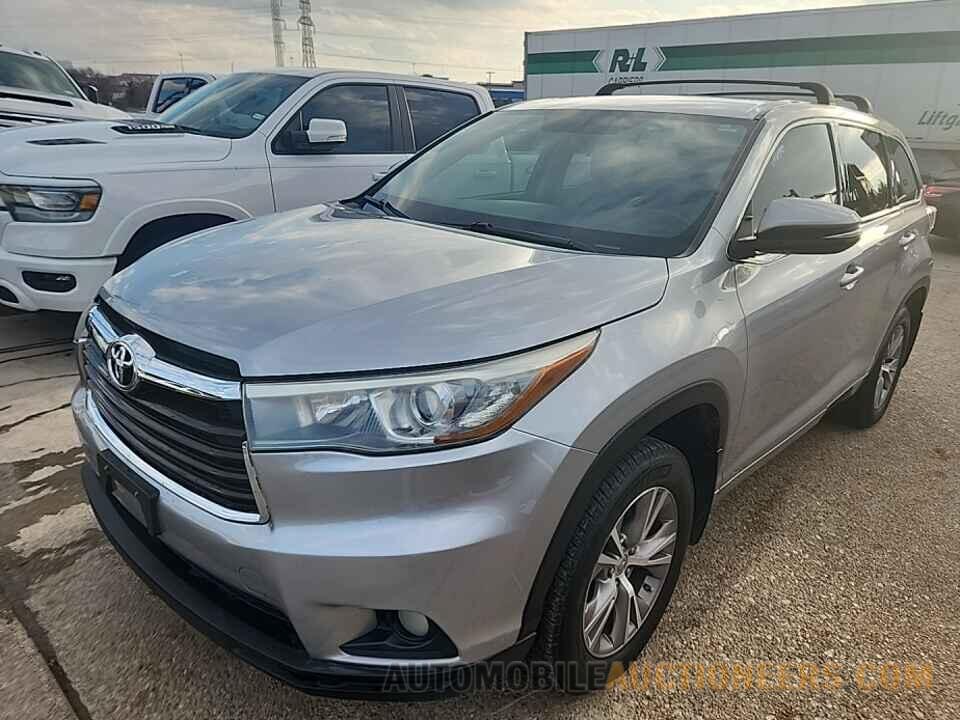 5TDZKRFH6FS064410 Toyota Highlander 2015