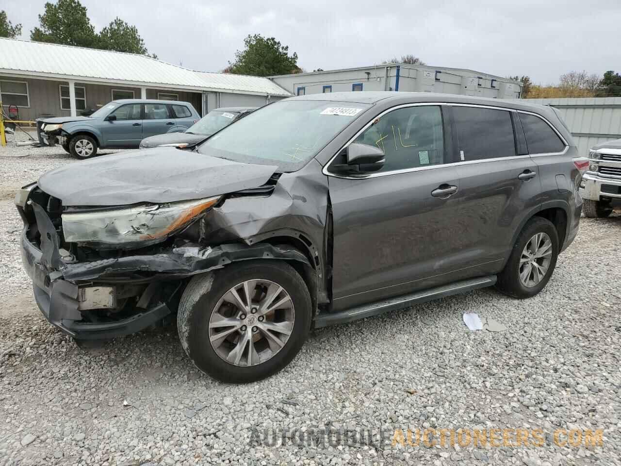 5TDZKRFH6FS068862 TOYOTA HIGHLANDER 2015