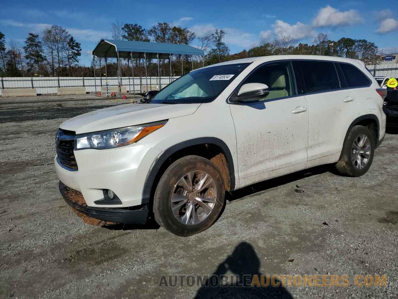 5TDZKRFH6FS094636 TOYOTA HIGHLANDER 2015