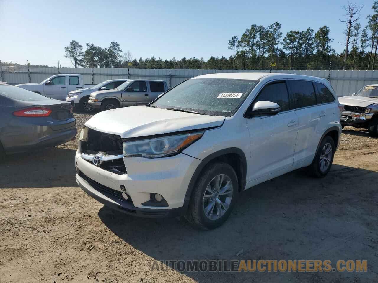 5TDZKRFH6FS106655 TOYOTA HIGHLANDER 2015