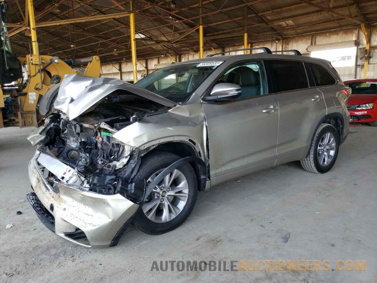 5TDZKRFH6GS130021 TOYOTA HIGHLANDER 2016