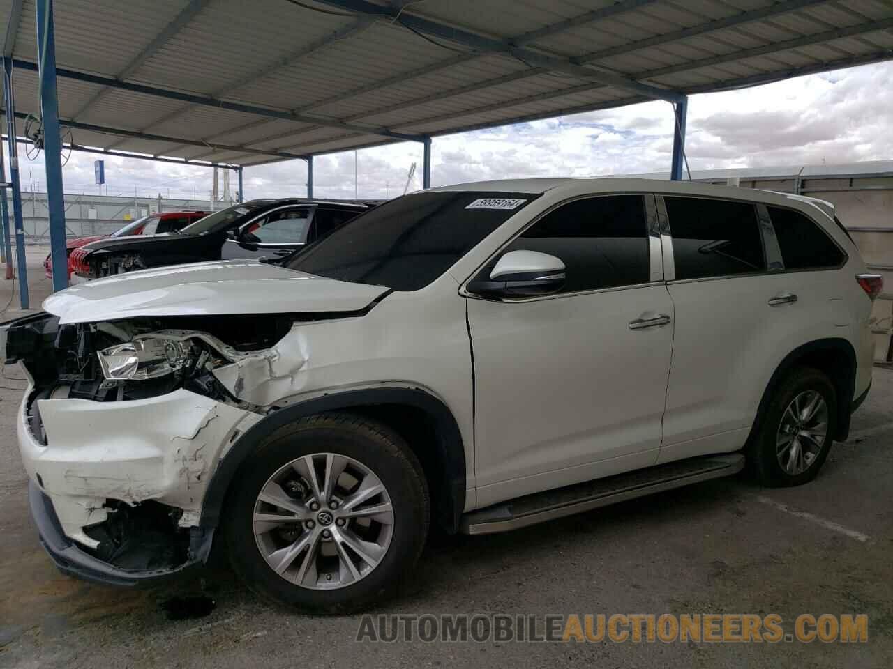 5TDZKRFH6GS180014 TOYOTA HIGHLANDER 2016