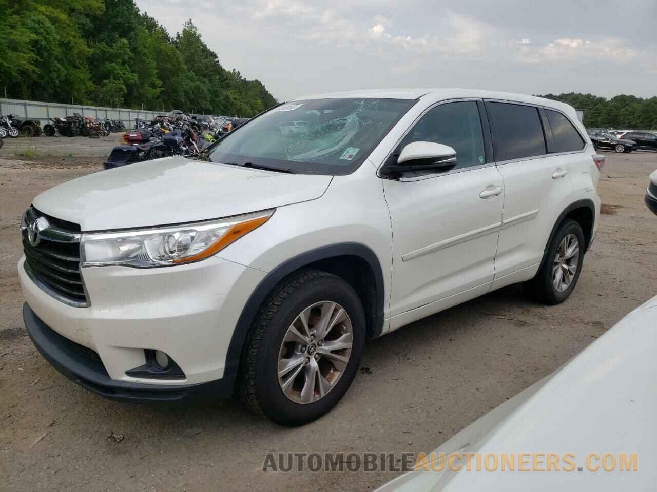 5TDZKRFH6GS183477 TOYOTA HIGHLANDER 2016