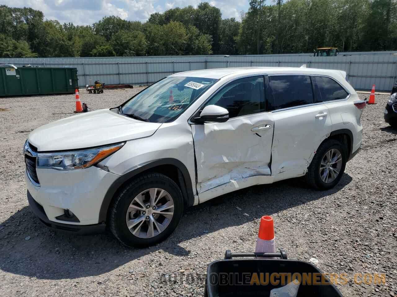 5TDZKRFH7FS047759 TOYOTA HIGHLANDER 2015