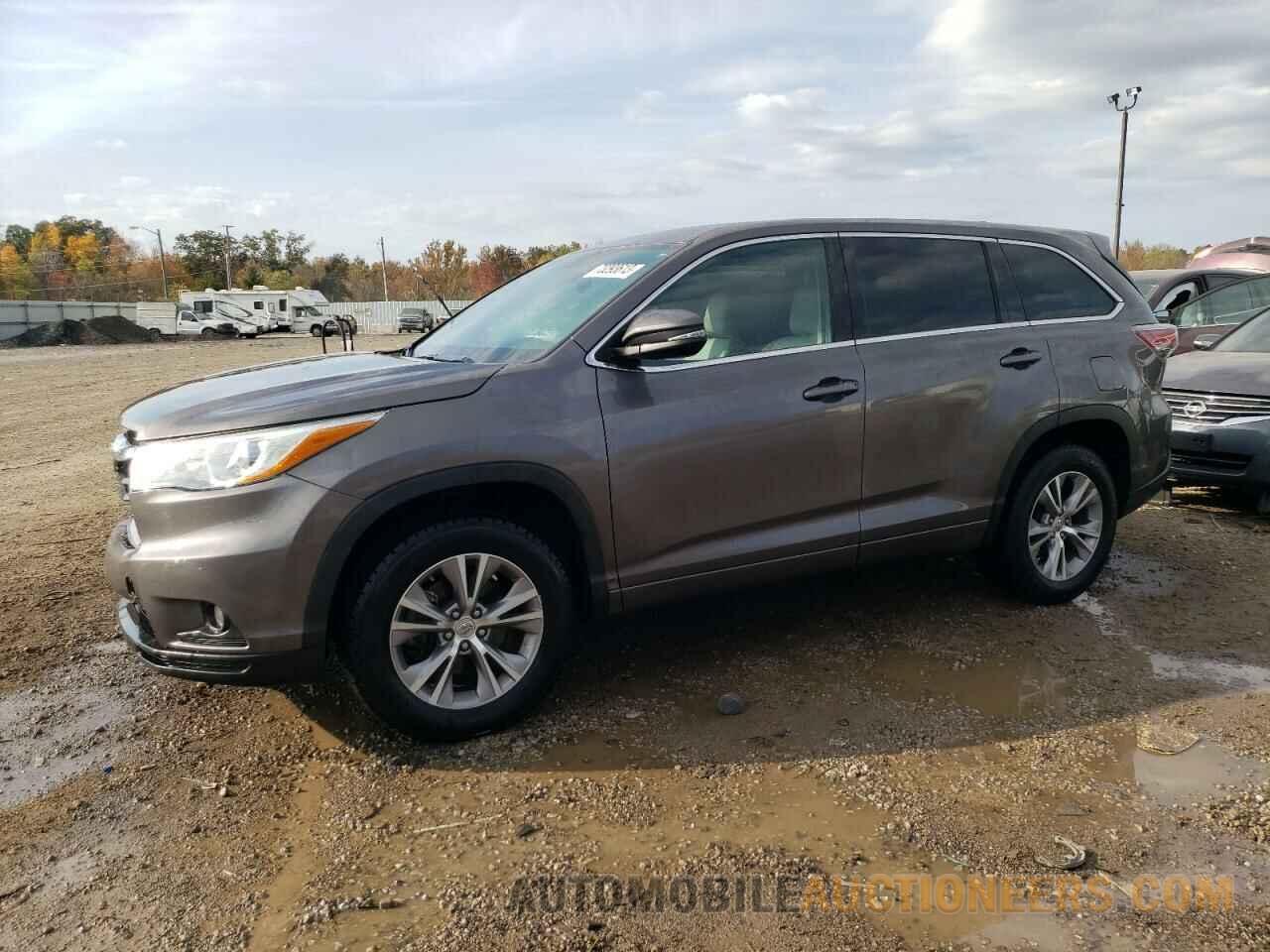 5TDZKRFH7FS060009 TOYOTA HIGHLANDER 2015