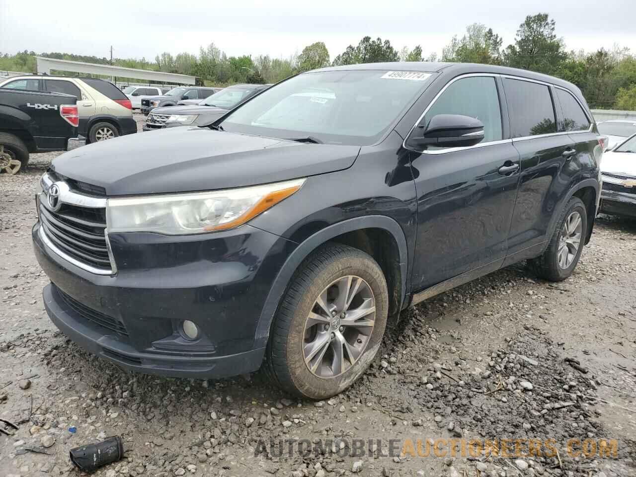 5TDZKRFH7FS084178 TOYOTA HIGHLANDER 2015