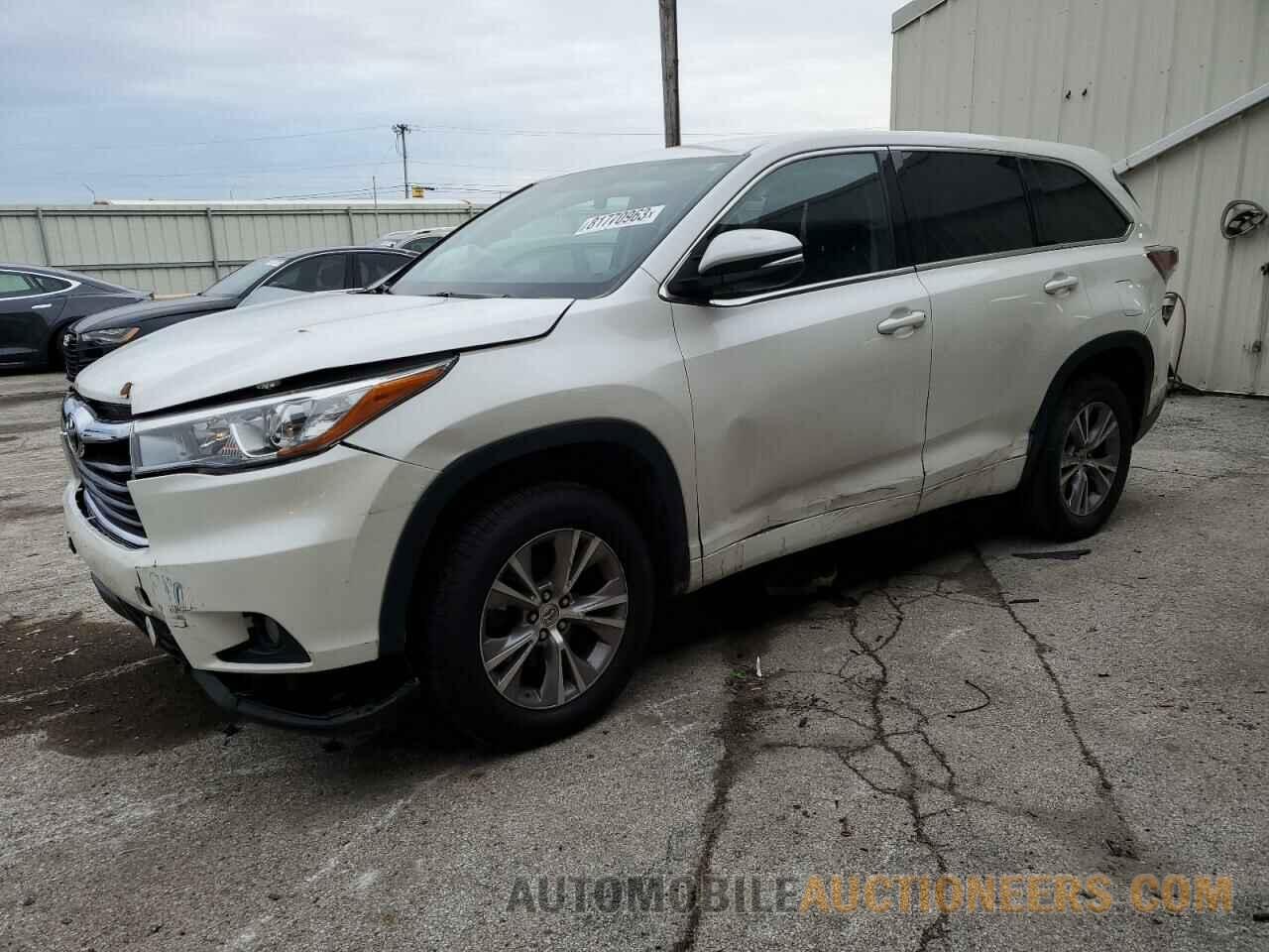 5TDZKRFH7FS091969 TOYOTA HIGHLANDER 2015