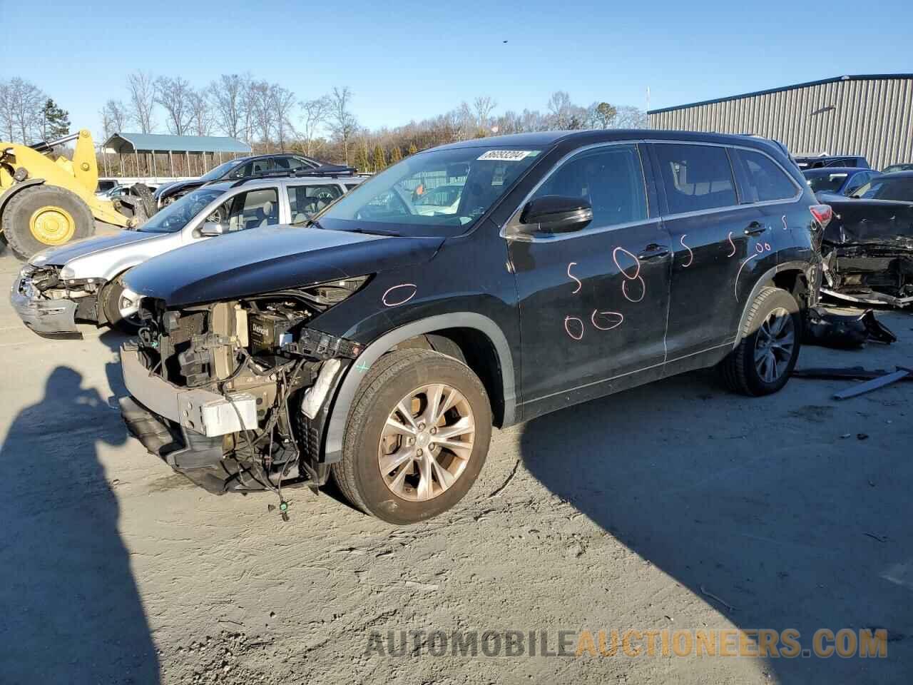 5TDZKRFH7FS098744 TOYOTA HIGHLANDER 2015