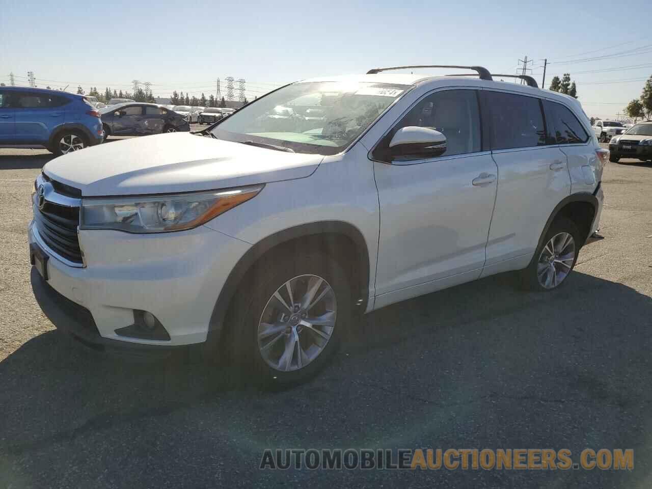 5TDZKRFH7FS101321 TOYOTA HIGHLANDER 2015