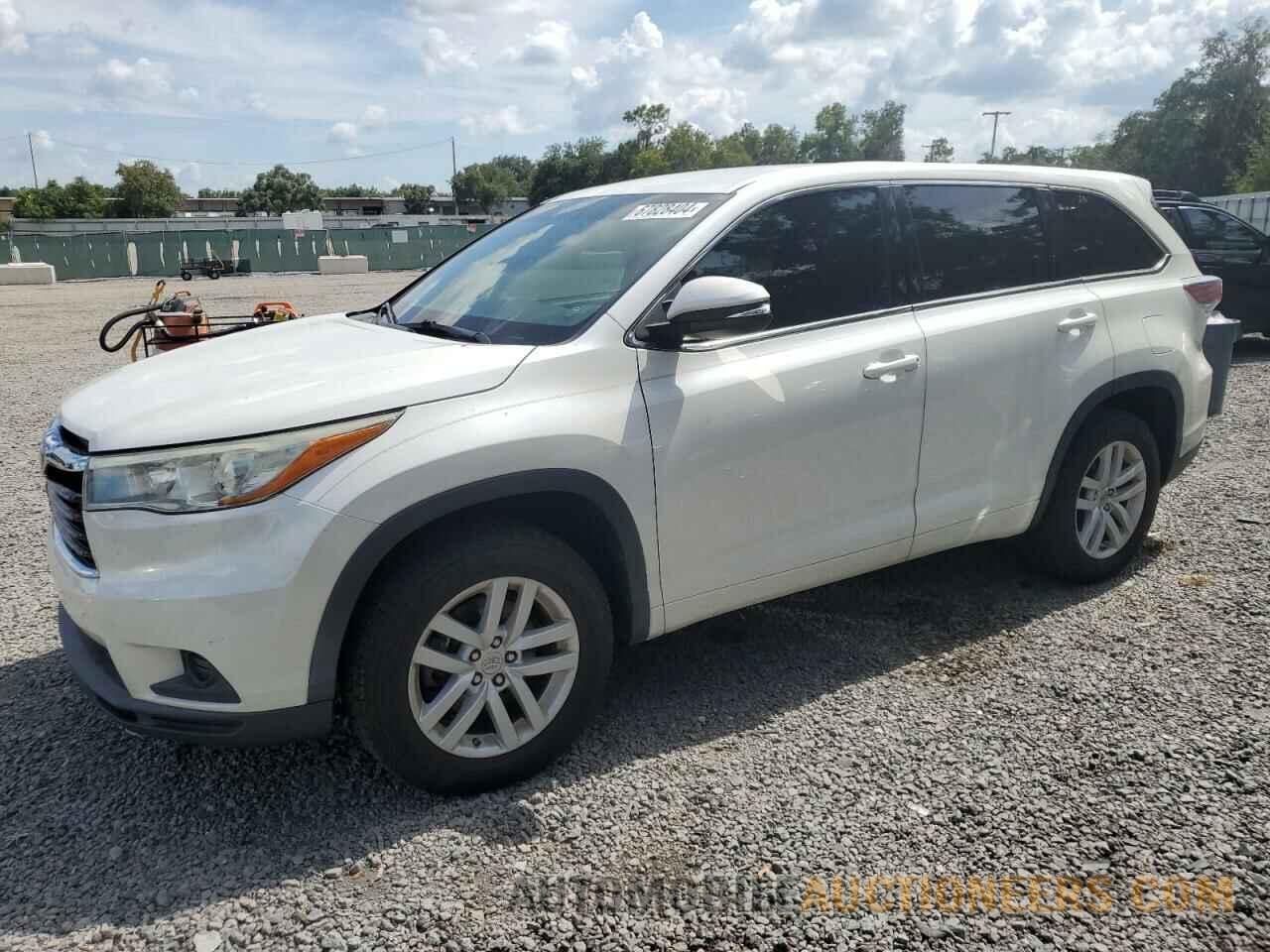 5TDZKRFH7FS106955 TOYOTA HIGHLANDER 2015