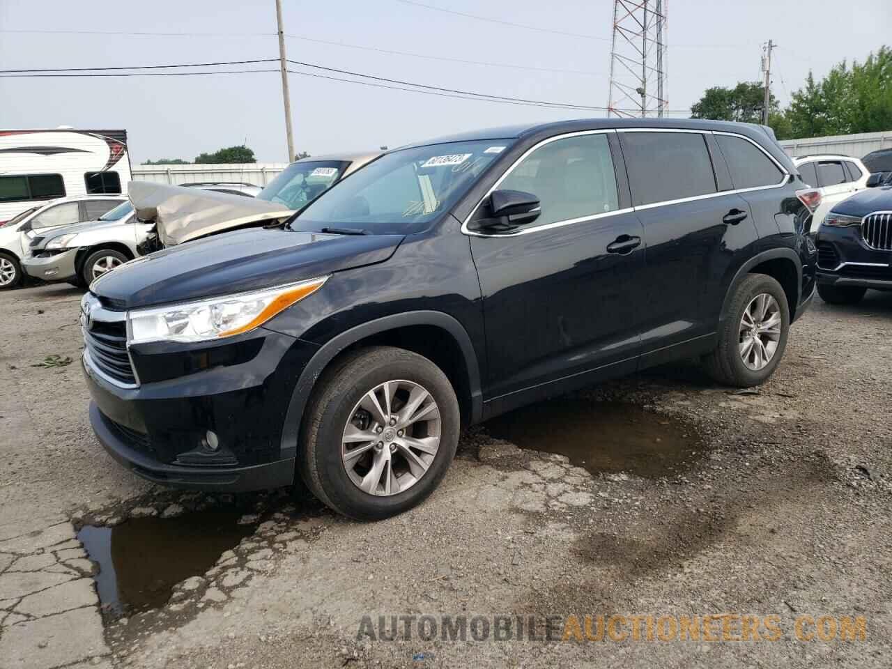 5TDZKRFH7FS110732 TOYOTA HIGHLANDER 2015