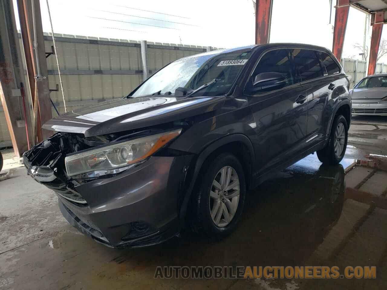 5TDZKRFH7FS116868 TOYOTA HIGHLANDER 2015