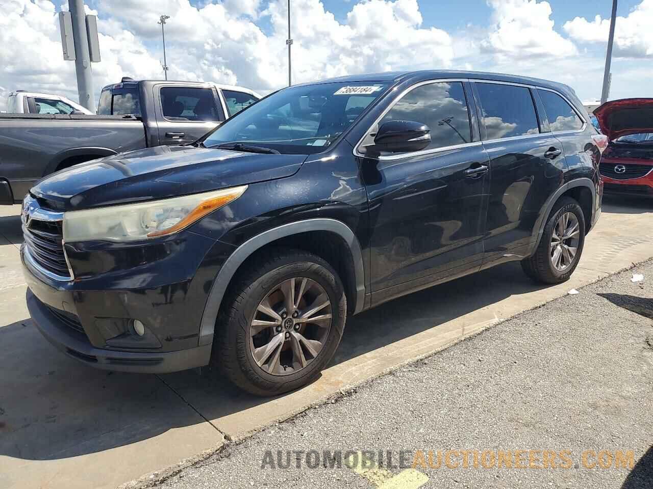 5TDZKRFH7GS131100 TOYOTA HIGHLANDER 2016