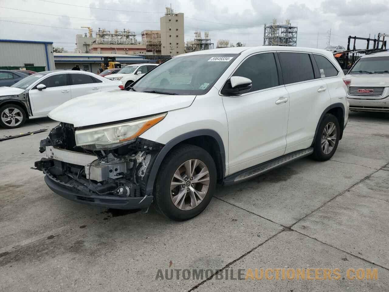 5TDZKRFH7GS155705 TOYOTA HIGHLANDER 2016