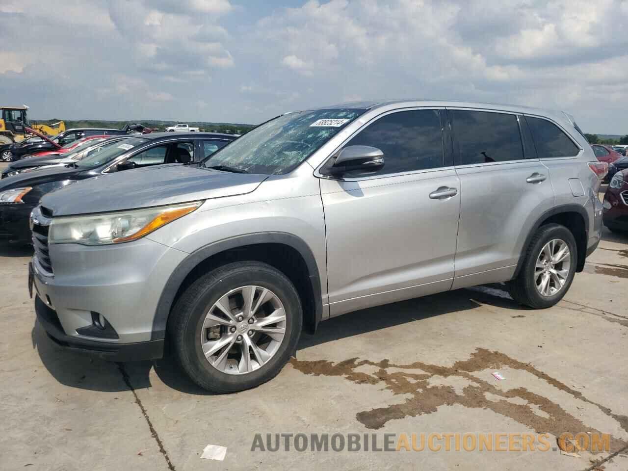 5TDZKRFH8FS056714 TOYOTA HIGHLANDER 2015