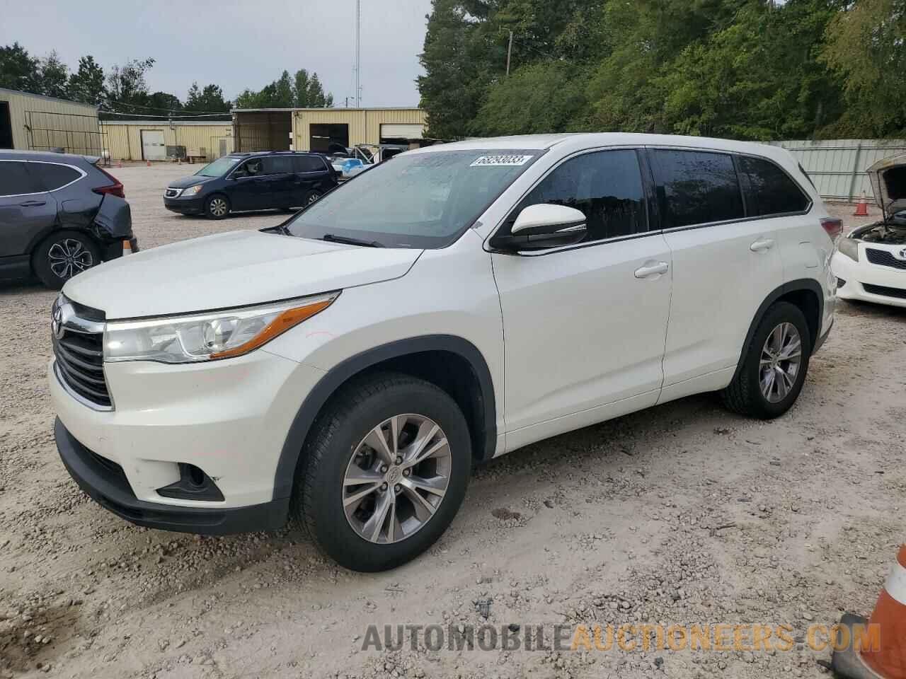 5TDZKRFH8FS108682 TOYOTA HIGHLANDER 2015