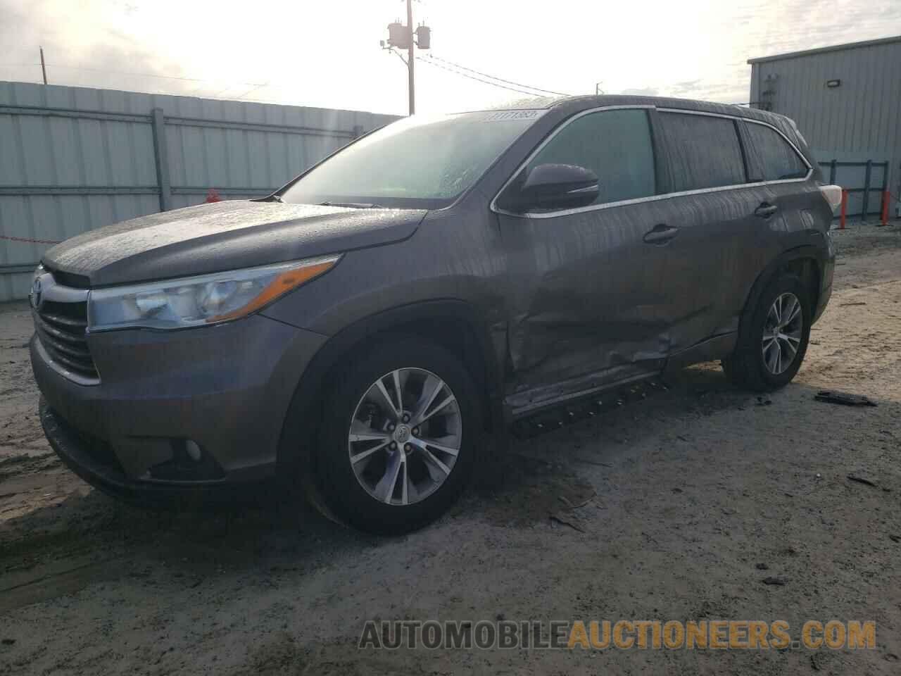 5TDZKRFH8FS118368 TOYOTA HIGHLANDER 2015