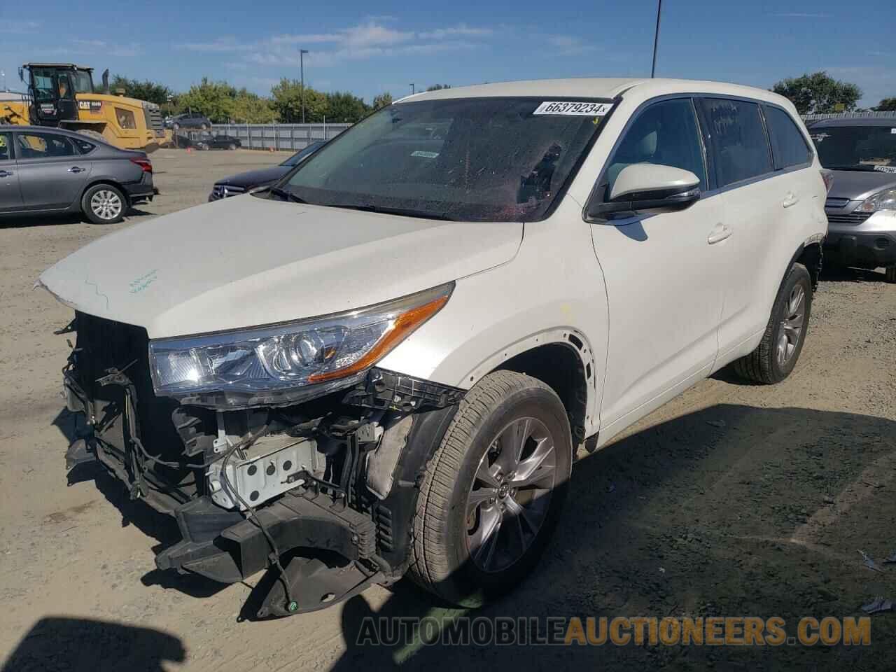 5TDZKRFH8GS152313 TOYOTA HIGHLANDER 2016