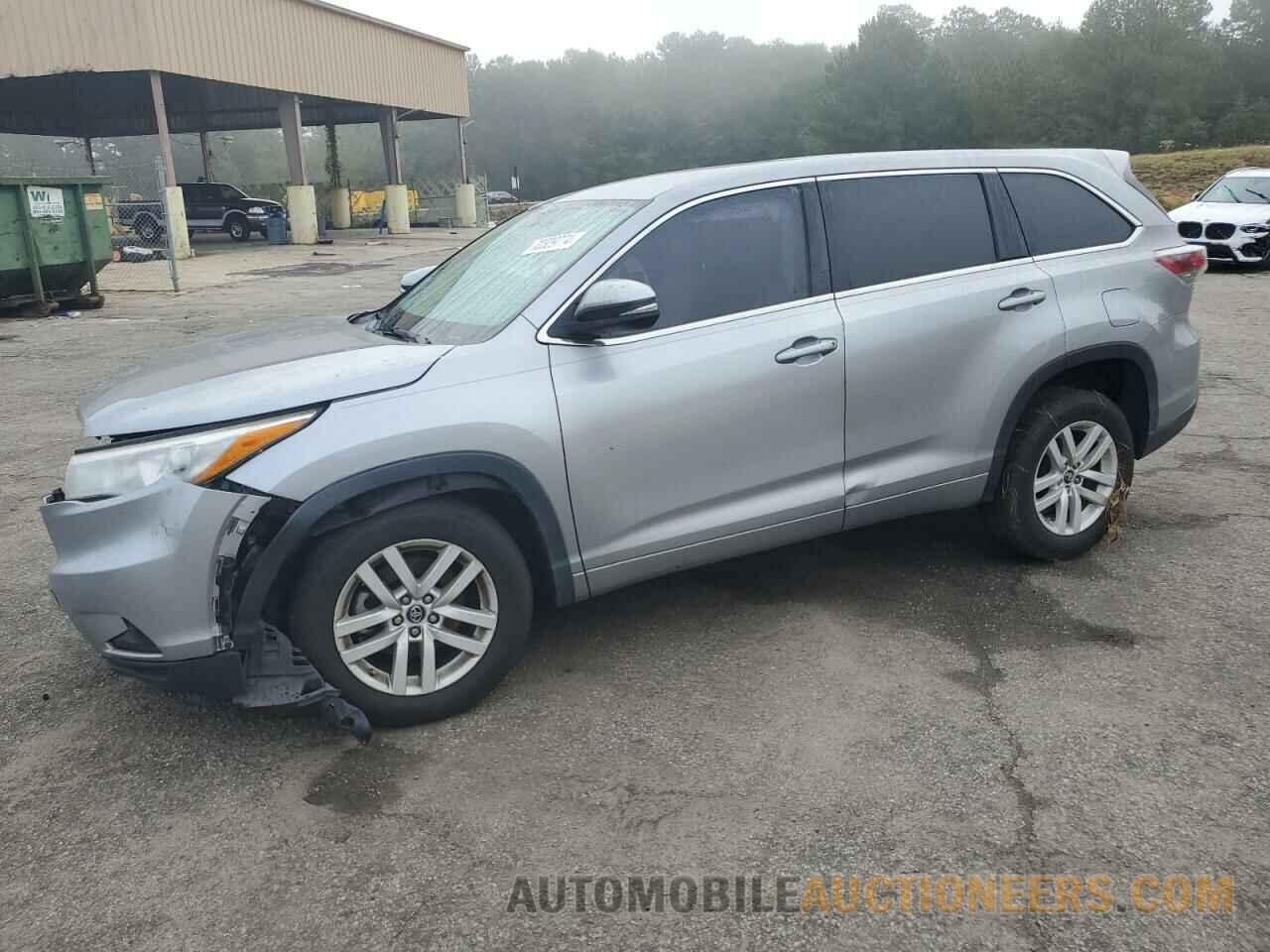 5TDZKRFH8GS183870 TOYOTA HIGHLANDER 2016