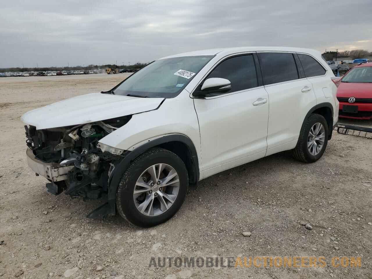 5TDZKRFH9FS119335 TOYOTA HIGHLANDER 2015