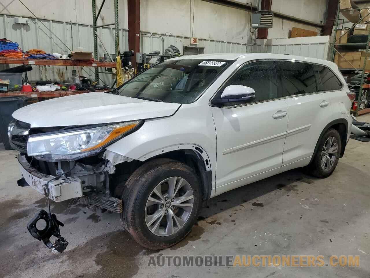 5TDZKRFH9GS140798 TOYOTA HIGHLANDER 2016