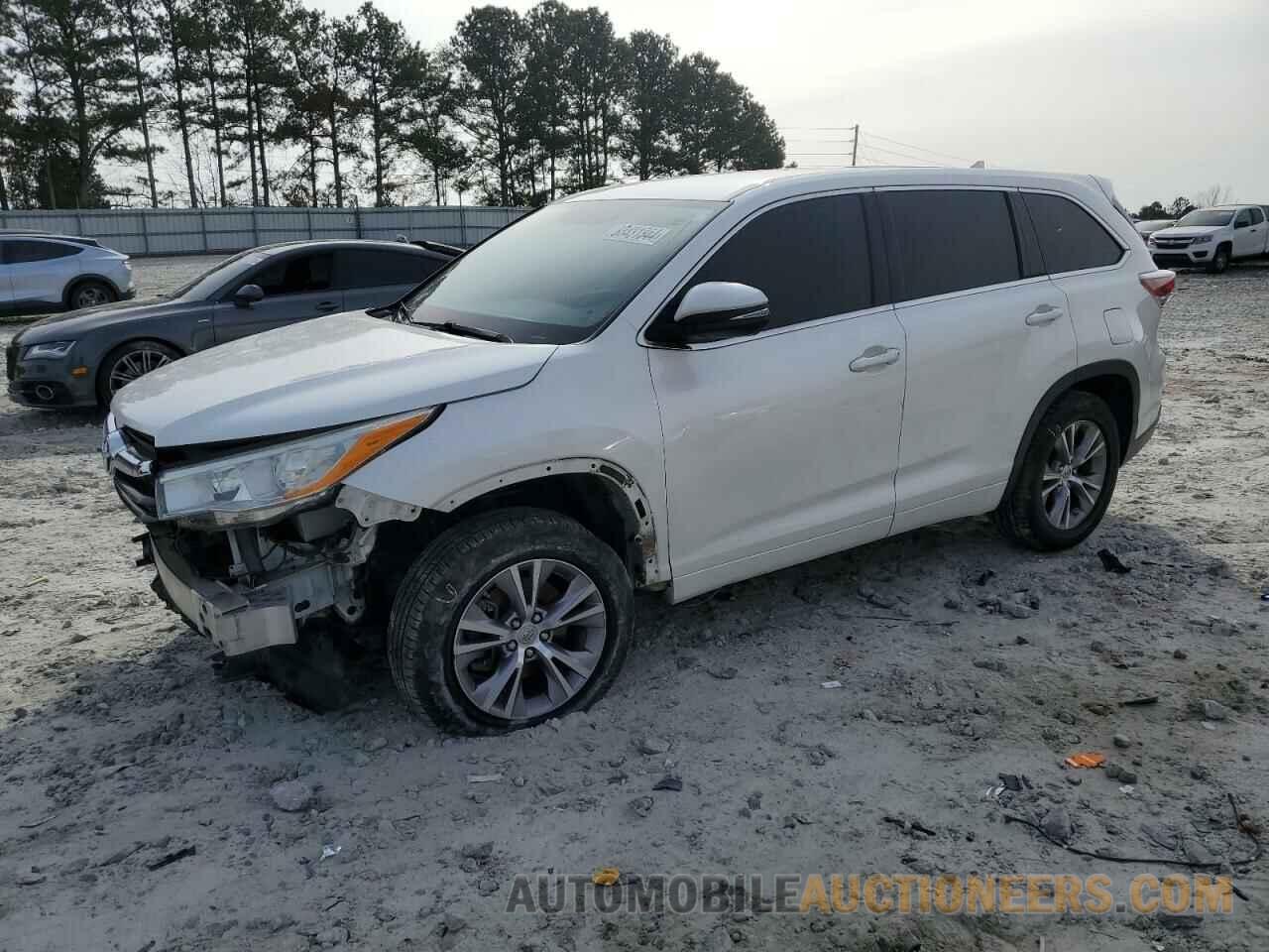 5TDZKRFHXES023020 TOYOTA HIGHLANDER 2014