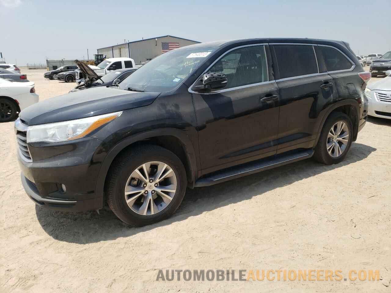 5TDZKRFHXFS040840 TOYOTA HIGHLANDER 2015