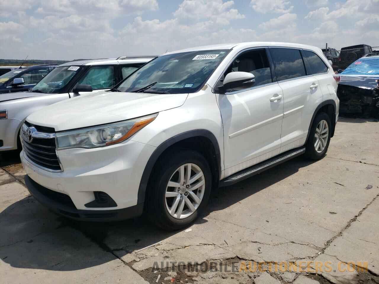 5TDZKRFHXFS068511 TOYOTA HIGHLANDER 2015