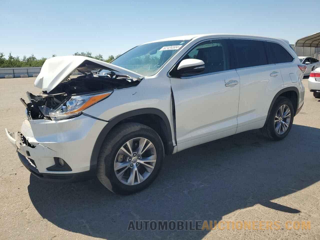 5TDZKRFHXFS073966 TOYOTA HIGHLANDER 2015