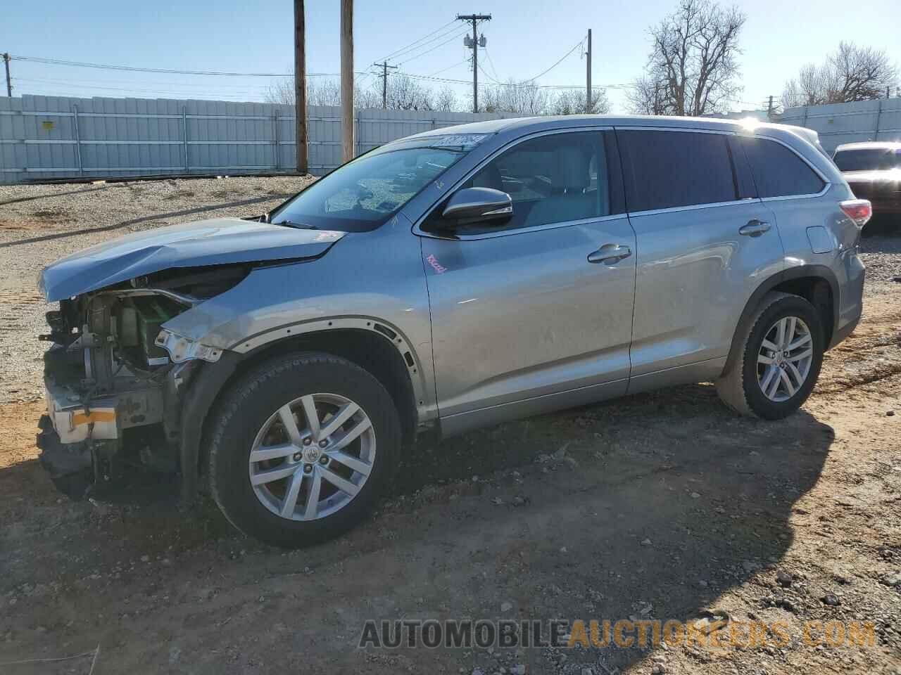 5TDZKRFHXFS090251 TOYOTA HIGHLANDER 2015