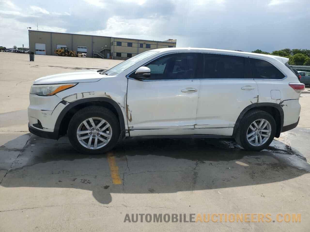 5TDZKRFHXFS102737 TOYOTA HIGHLANDER 2015