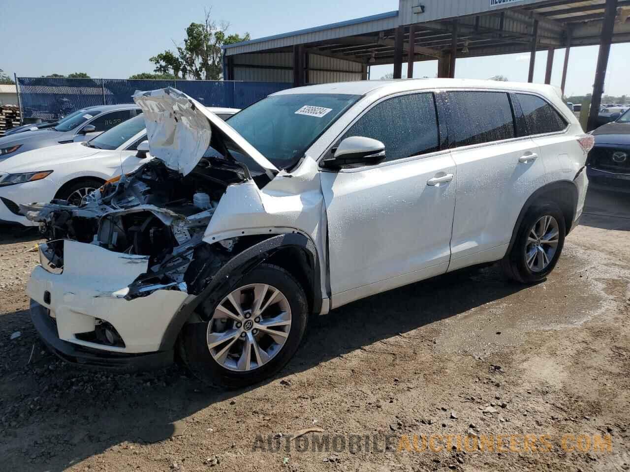 5TDZKRFHXGS153074 TOYOTA HIGHLANDER 2016