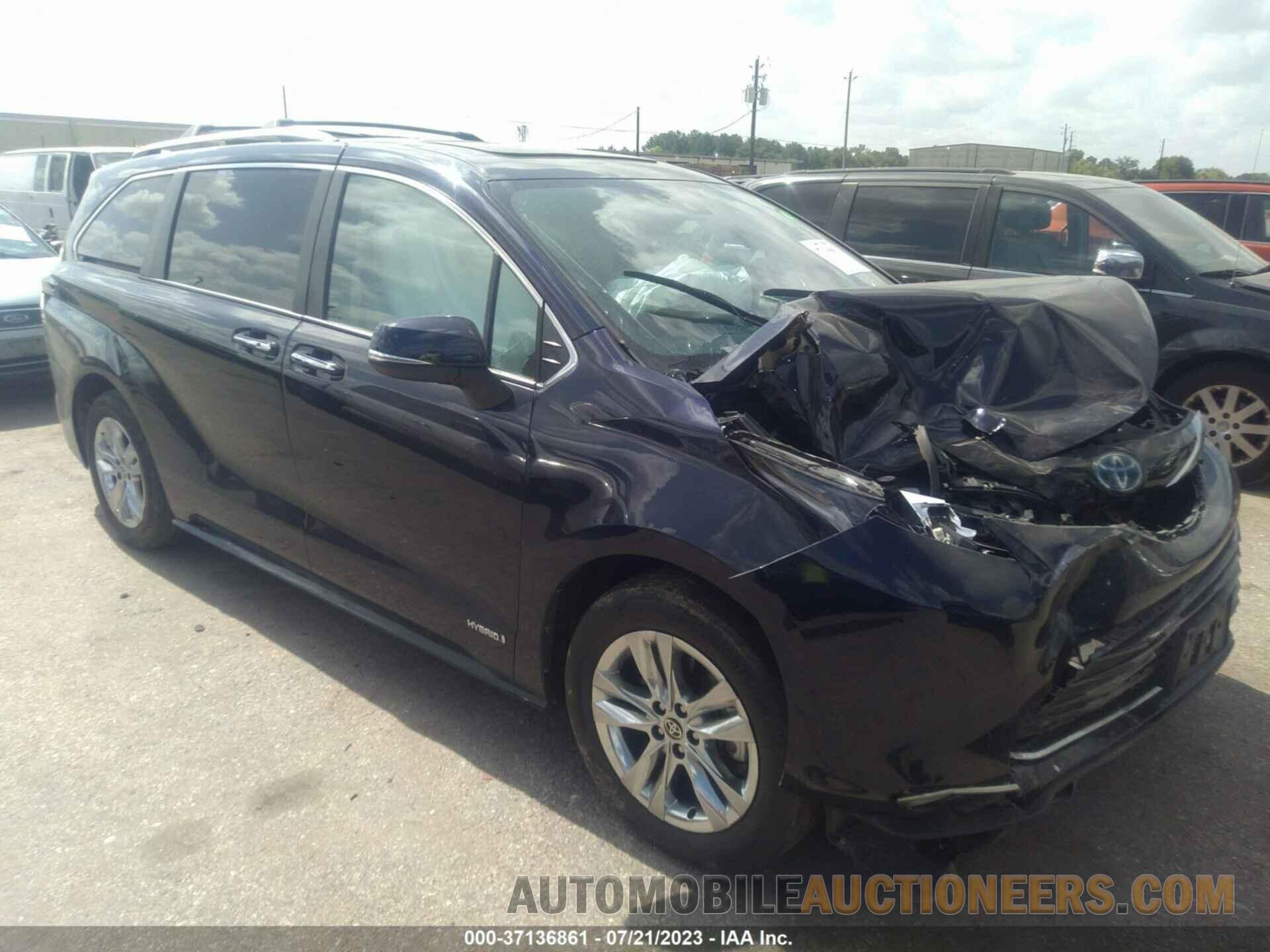 5TDZRKEC0MS047009 TOYOTA SIENNA 2021