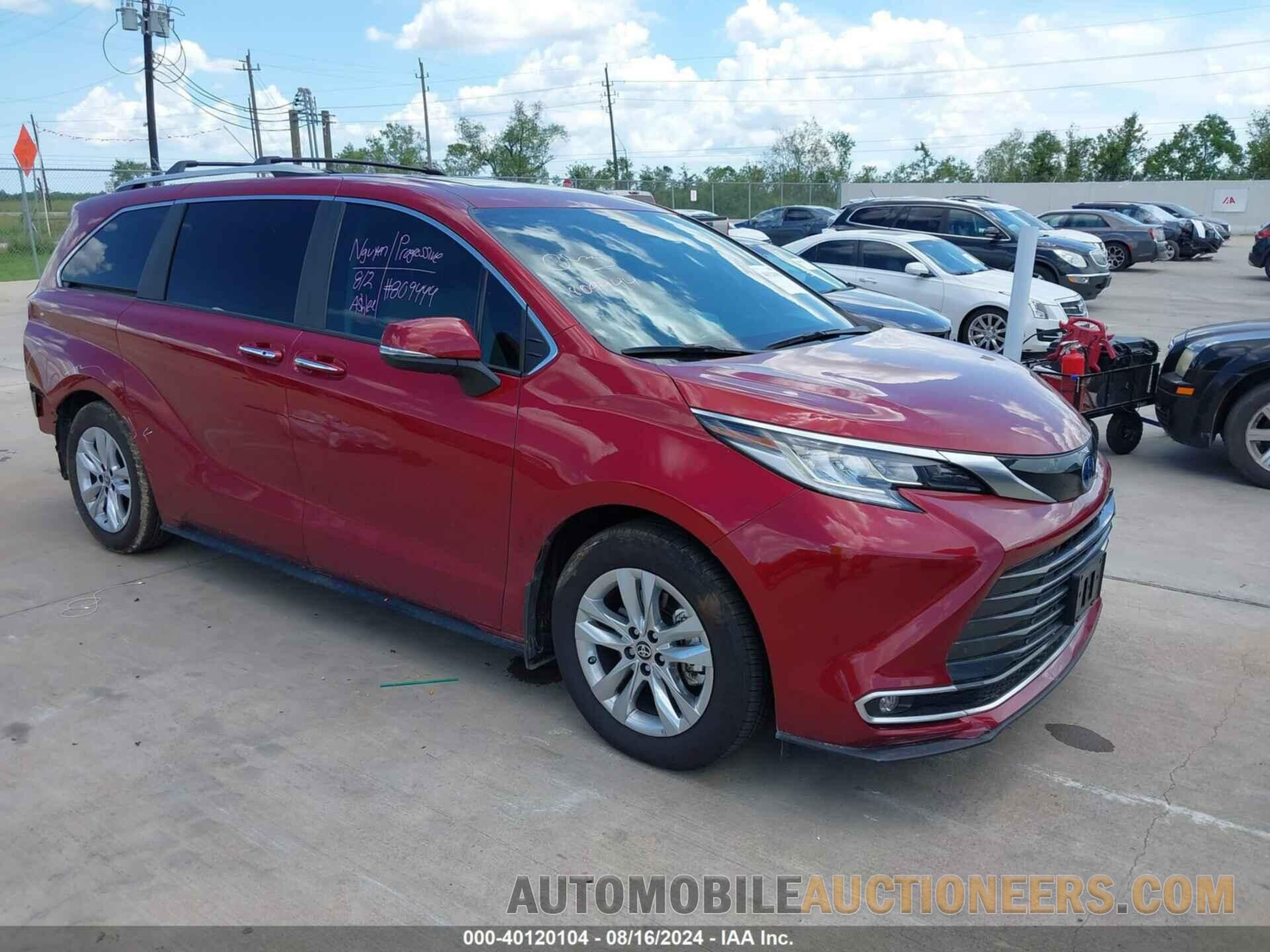 5TDZRKEC0RS185382 TOYOTA SIENNA 2024